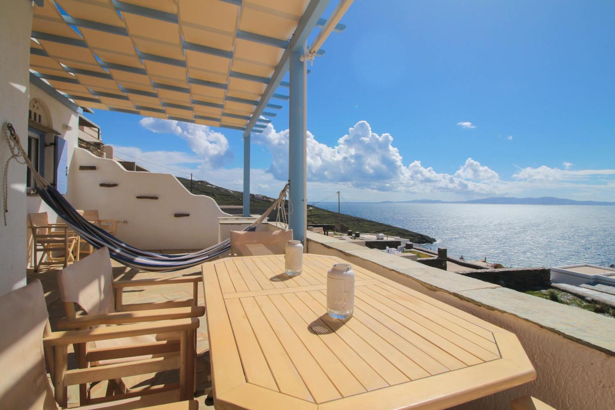 Iliopetra Residence Agios Romanos 外观 照片