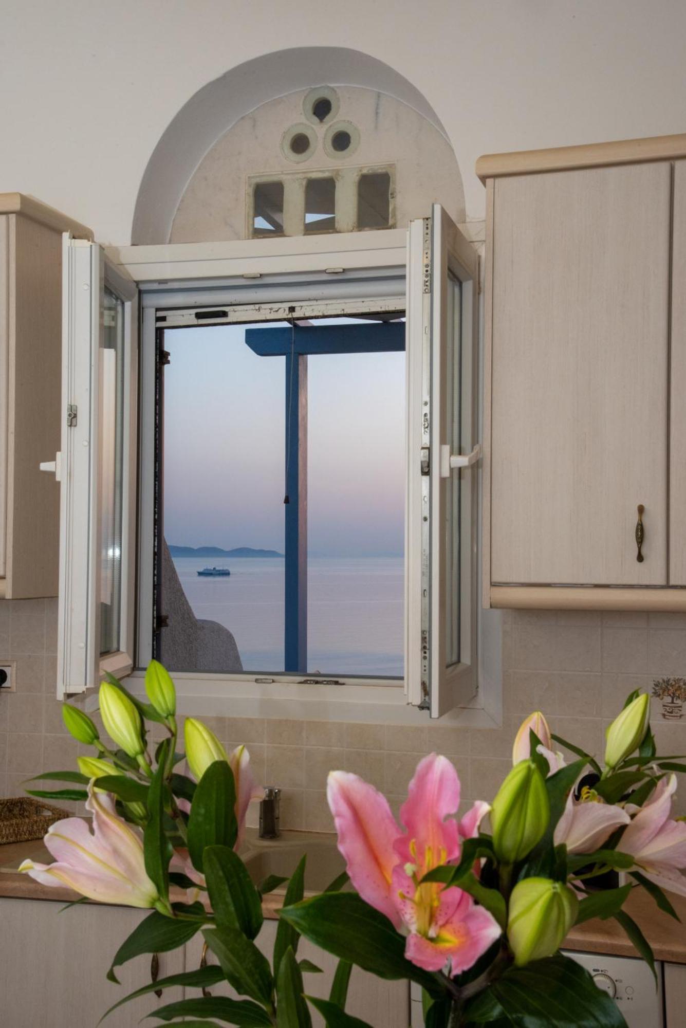 Iliopetra Residence Agios Romanos 外观 照片