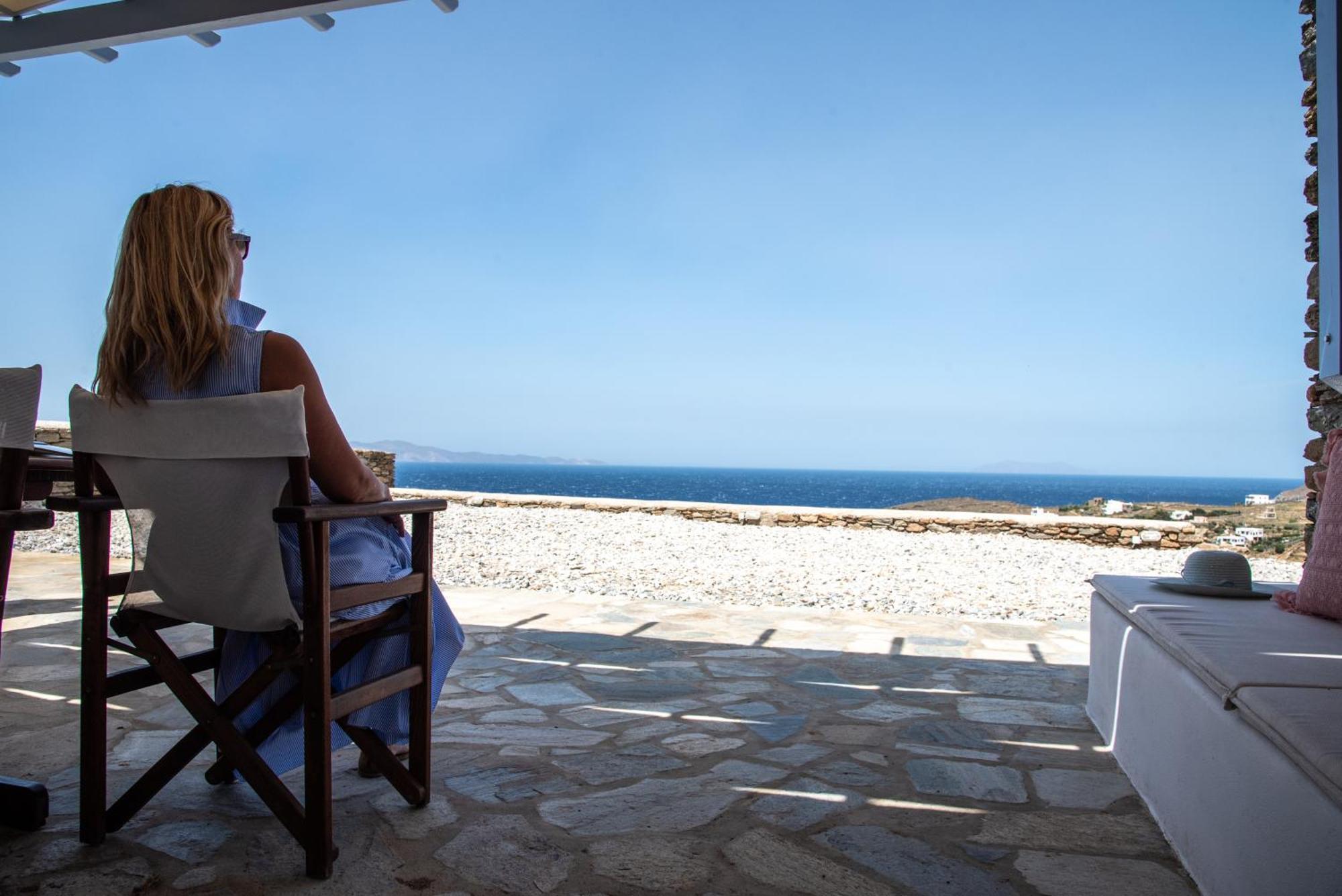 Iliopetra Residence Agios Romanos 外观 照片