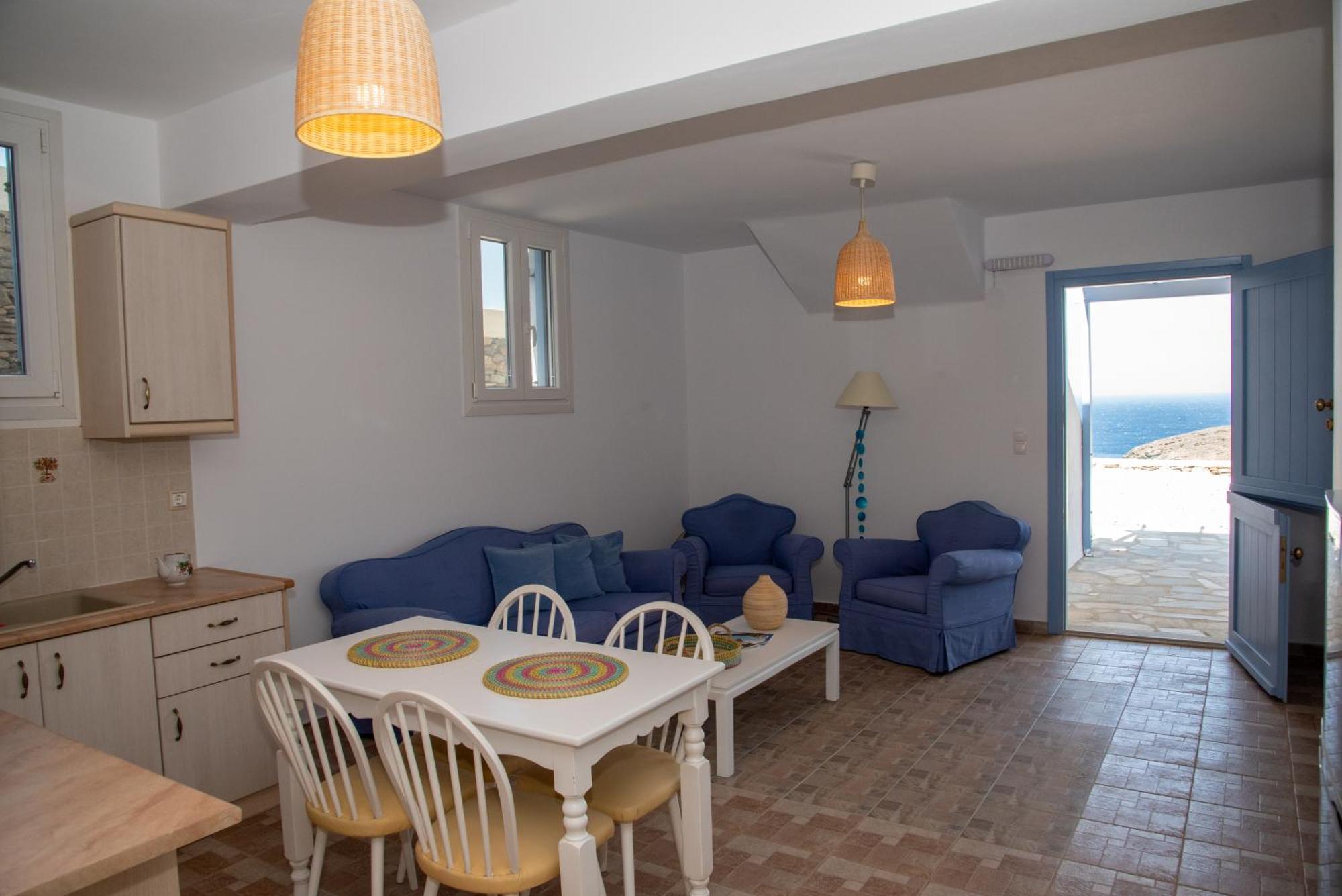 Iliopetra Residence Agios Romanos 外观 照片