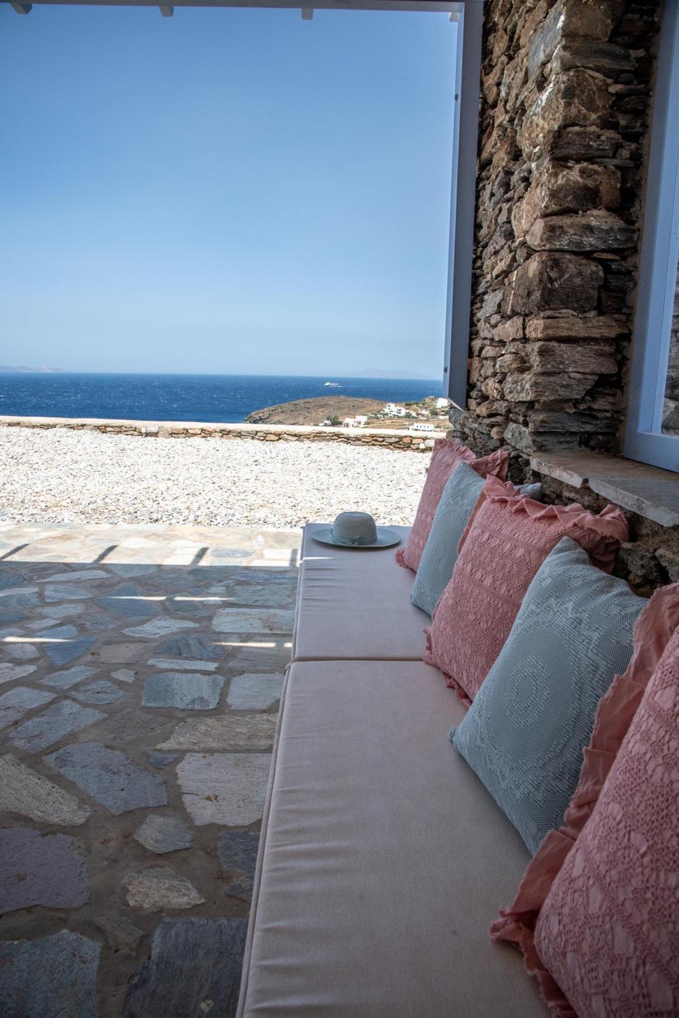 Iliopetra Residence Agios Romanos 外观 照片